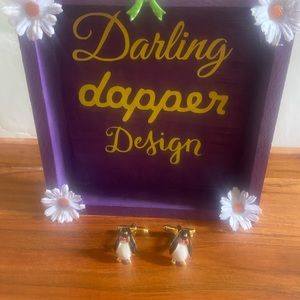 Penguin Cuff Links- New